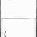 Portable Flat Water Bottle,BPA Free Reusable Tritan Plastic Travel Water Bottle Cup,Lightweight Leakproof Slim Water Bottle Fits Purse,Backpacking, Hiking (White, 17 oz)