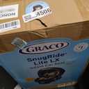 Graco SnugRide Lite LX Infant Car Seat, Lightweight Rear-Facing Seat for Babies 430 lb, 4-Position Adjustable Base, LATCH Installation & ProtectPlus Engineered, Studio