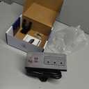 Nightstand Charging Station with PD 20W USB C, Nightstand Edge Power Strip with 3 AC Outlets, 4 Fast Charging USB Ports, Connect 6.56FT Flat Plug, Desk Surge Protector for Office Home Hotel, Black