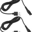 2Pcs Window Vacuum Cleaner USB Charging Cables Replacement Compatible with Karcher WV1/ WV1 Plus/ WV2/ WV5/ WV5 Premium/ WV60 USB Charger Power Cable