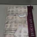 jinchan Boho Curtains Linen Blend Drapes for Living Room Black Farmhouse 84 Inches Long Geometric Striped Mudcloth Grommet Top Curtains 2 Panels Black on Beige