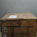 Backyard Expressions Metal Hose Reel Cart with Wheels - Heavy Duty Hose Caddie - 250 Ft Hose Capacity - Hammertone Finish