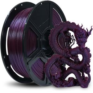FLASHFORGE 3D Printer Filament, Chameleon PLA Color Shift Filament 1.75mm, Changes Color with Light and Angles, 1KG Spool (2.2lbs), Dimensional Accuracy +/- 0.02mm (Marsala)