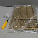 Supeasy 3 Tier Paper Organizer with Handle, Mesh Desk Organizer Letter Tray, Paper Tray File Organizer for A4 File Folder, Gold