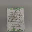 Woanger Put a Ring on It Bridal Shower Game with 50 Fake Rings, Rustic Greenery Theme Wedding Shower Games Wedding and Engagement Rings and Not Say Bride Rules Cards(Leaves, Silver)