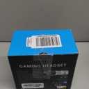 Gvyugke Wireless Gaming Headset for Xbox Series X/S, Xbox One, PS5, PC, Mac, Bluetooth 6.0 Gaming Headphones with Flip-to-Mute Noise-Canceling Mic, Foldable, 3D Surround Sound, 45H Battery - Black