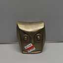 HD Designs Aluminum Owl - Gold, 4.5 in 