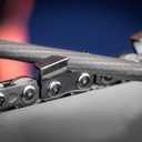 PFERD Chain Saw File, Round, 8 inch x 7/32 inch, Spiral Cut, Classic Line, 17039  for Manually Sharpening Chain Saws (Gray)