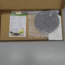 LBW Desk Grow Light, Full Spectrum Plant Light for Indoor Plants, Grow Lamps with 4/8/12H Timer, 10"-26" Height Adjustable, 6 Brightness Levels (One-Head)