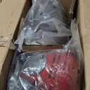 Hamilton Beach 6-Speed Electric Hand Mixer with Whisk, Traditional Beaters, Dough Hooks, Snap-On Storage Case, 275 Watts, Red