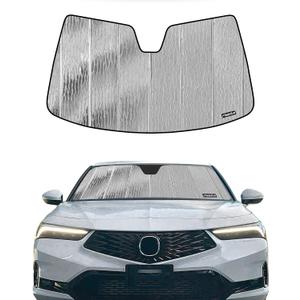 Pigenius Windshield Sun Shade for Acura Integra 2023-2026, Reversible Silver/Black