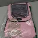 Henkelion Pet Carrier for Small Medium Cats Dogs Puppies up to 15 Lbs, TSA Airline Approved, Soft Sided, Collapsible Travel - Pink (17.0"L x 11.0"W x 11.0"H)