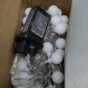 JMEXSUSS Globe String Lights Indoor, Color Changing Christmas Lights Plug in, Warm White & Multicolor String Light with Remote for Bedroom Room Tree Party Christmas Decor (100 LED Plug)