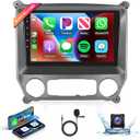 8 Core 6+128G Android Car Radio Stereo for Chevy Silverado/GMC Sierra 2014-2018 Wireless Carplay Android Auto, 10.1'' Touch Screen Head Unit Mirror Link WIFI GPS Bluetooth FM/RDS DSP Backup Camera SWC