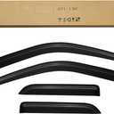Window Rain Guards Visors for 2009-2018 Dodge Ram 1500 Quad Cab, Out-Channel Window Vent Wind Shades Deflectors for 09-18 Ram 1500 Extended Cab