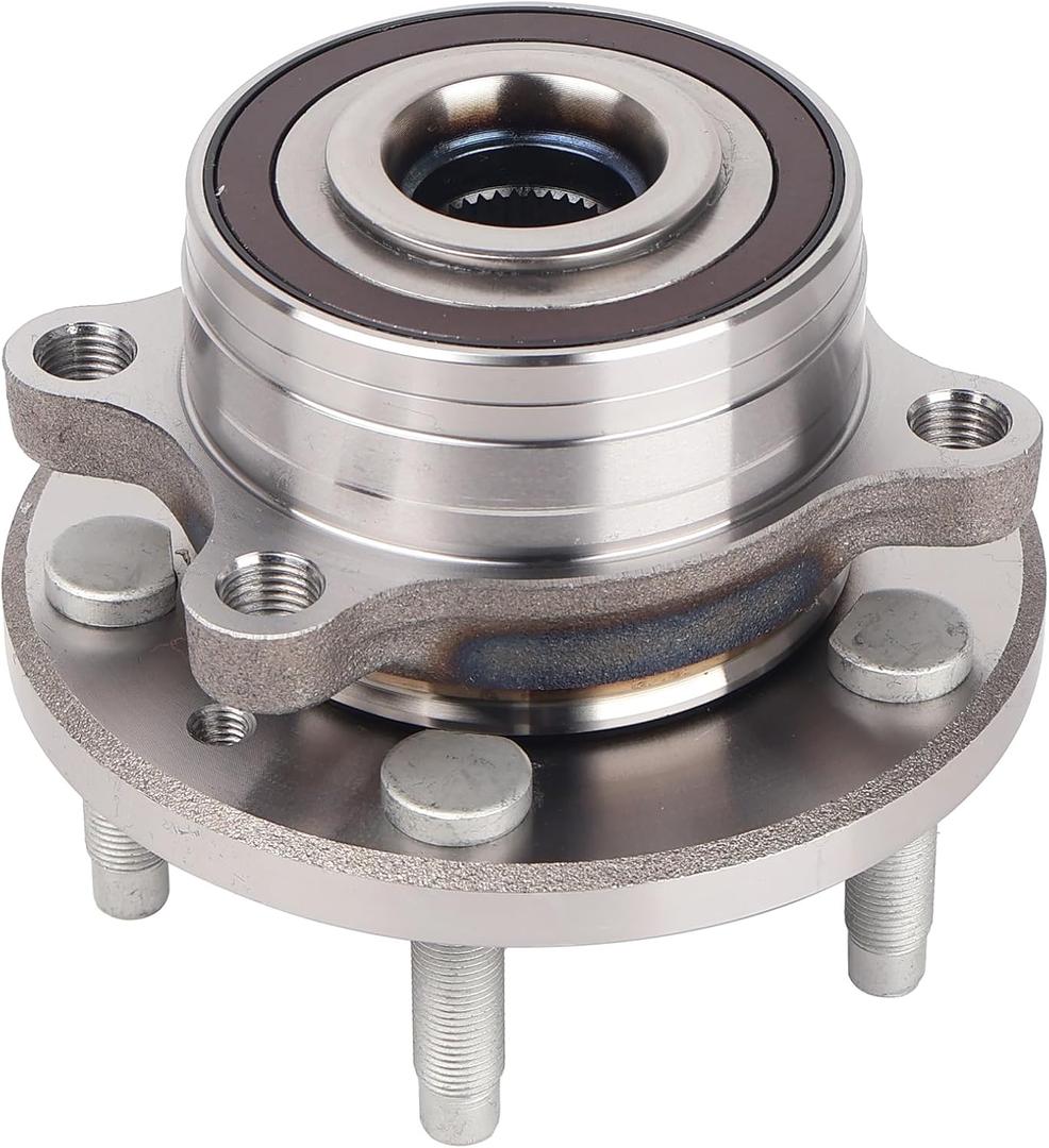 MACEL 512460 Front/Rear Wheel Hub and Bearing Assembly Compatible with 2011-2019 Ford Explorer, 2013-2018 Ford Police Interceptor Utility 5 Lugs Non ABS