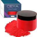 Ceya Mica Powder, 5.3oz/ 150g Red Pearlescent Effect Colorant Pigment Powder for Epoxy Resin, Tumblers, Slime Bath Bomb, Soap Dye, Slime, Candle, Resin Crafting, Paint, Jewelry, Nail Polish