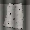 DFXSZ Halloween Pillow Covers 18x18 inch Set of 2 White Ghost Throw Pillow Cases Soft Plush Faux Fur Wool Couch Cushion Case for Chair Sofa Bedroom Living Room Home Decor PTK03A18