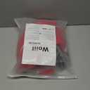 Dog Winter Coat Jacket Waterproof for XL Large Dogs, Reflective Pet Vest Warm Fleece Cozy for Cold Weather, Dogs Snowsuit Windproof, Adjustable Buckle (Red)