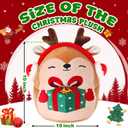 Christmas Stuffed Animals Plush Toys - 10 Inch Soft and Hugging Deer Stuffed Animal Plushes for Kids, Girls & Boys - Ideal 2025 Collectible Toys Holiday Home Decorations