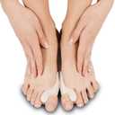 YOGAMEDIC Bunion Corrector for Women Big Toe - 6-Piece Gel Pads, One Size - Toe Separators for Women & Men, Bunion Relief & Hallux Valgus Support