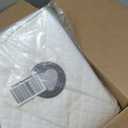 Regalo Baby Basics Changing Pad with Non-Slip Grip System, Waterproof Diaper Changing Pad for Dresser or Changing Table, Contoured Infant Changing Pad with Safety Strap, White