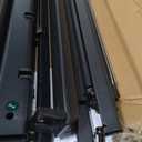 ZINUS Queen Quick Lock Bunkie Board, Box Spring & Bed Slat Replacement, Metal Frame with Steel Slats, Easy Assembly (Black)