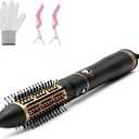 Round Hair Blow Dryer Brush - 1.6 Inch Ceramic Barrel Hair Dryer Brush