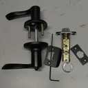 Berlin Modisch Entrance Lever Door Handle [Lock with Two Keys] for Office or Front Door with a Oil Rubbed Bronze Finish, Reversible for Right & Left Side, Entry Lever Classic Series