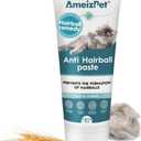 2 x AmeizPet Hairball Remedy for Cats, Anti-Hairball Malt Paste for Pet Fur, Treatment for Long & Short Fur Cats, 4.23 Oz (120g)