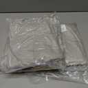 3 x TOONOW Set of 2 Decorative Throw Pillow Covers 18x18,Fluffy Pillow CoversLuxury Faux Fur Sofa Pillow Covers for Sofa Couch Living Room Bedroom, No Pillow Insert (Pumice Stone)