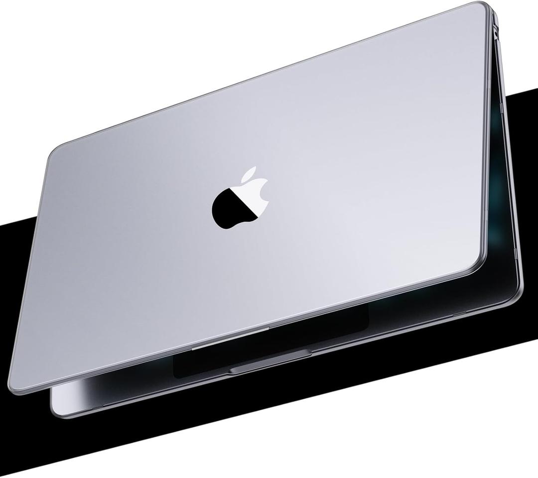 Compatible for MacBook Air 15 inch Case M4 2025 2024 2023 M3 M2 [Same as Bare Device] [Ultra Thin Armor] Protective Hard Shell Translucent Cover for Laptop A3241 A3114 A2941 - Matte Clear