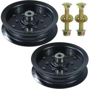 2 Pack 197379 Idler Pulley Replaces 532196106, 532197379, Craftsman 196106 for Husqvarna z254f Z254 YTH24V48 YTH24K48 YTH2348 YTH22V46 YTH20K46 YTH18542 RZ5426 RZ5424 MZ54 LGT2654 Mowers