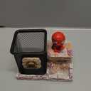 BREIS Spiderman Pen Holder, Creative Novelty Office Desk Decorations Man boy Girls Gadgets Stationery Storage Box Unique Gifts for Spiderman Fans (Red-A)