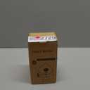 Toilet Brush and Holder Set, Compact Toilet Bowl Brush with Stainless Steel Handle, Hard Bristles, Drip-Proof, Easy to Assemble, Deep Cleaning White