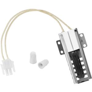 UpgradedWB13K21 Gas Range Oven Flat Igniter with Connector Plug, 5303935066 Oven Igniter for GE Hotpoint Kenmore Gas Stove, Replaceable IG9998 Norton-501a AP2020569 PS231280 WB13T10045 by Cenipar