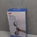 TAILI Shower Grab Bar Glow in The Dark, 2 Pack 12.2 in Grab Bars for Bathtubs and Showers,Shower Handles Shower Rails for Seniors and Elderly,Bathroom Safety Grip Removable No Drilling Waterproof Blue