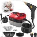 Saker Handheld Steam Cleaner for Home,6-Level Adjustable Steamer for Cleaning, Portable Steam Cleaner, Portable Steamer for Cleaning with 1200ML Water Tank, Suitable for Kitchen, Bathroom, Living Room