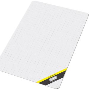 Vicwe Office Chair Mat for Carpet, 32''x 48'' Computer Desk Chair Mat for Carpeted Floors, Easy Rolling Hard Mat for Office Chair on Carpets, Anti-Slip Carpet Protector Mat Clear,Ship Flat