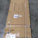 DELAVIN 36.in W x 36.in L x 75.in H Shower Enclosure, SGCC Clear Tempered Double Sliding Shower Door with Explosion-Proof Film, Corner Shower Glass Enclosure In Matte Black (Shower Base Not Included)