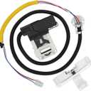 W11307244 W10682535 Washer Lid Lock Assembly and W10837741 Lid Strike Fit for maytag bravos crosley kenmore Series 110 200 500 roper whirlpool amana, Fit Model WTW5000DW1 RTW4516FW2 VAW3584GW1