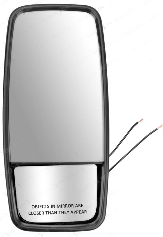 Side Door Mirror Heated RH For ISUZU NPR NPR-HD NQR NRR 2008-2021 Diesel Gas (Passenger side (Heated))
