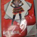 Morph Womens Day Of The Dead Costume Adult, Day of Dead Costume Womens, Dia De Los Muertos Dress Women Catrina Halloween. Size M