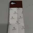 SHIELDON Case for iPhone 16e 6.1", Genuine Leather Removable Folio Wallet Magnetic Wireless Charging RFID Blocking Card Holder Kickstand Shockproof Compatible with iPhone 16e 2025 - Retro Coffee