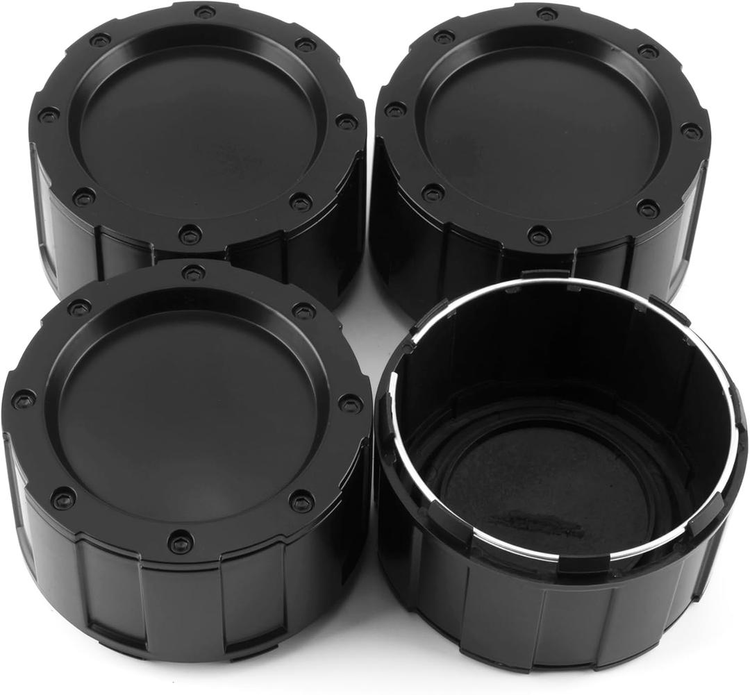 4pc 3.9in Wheel Center Caps for Eagle Acc 3226 06 Center Hubcaps Black Center Cover Replacement