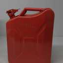 20 Liter (5.2 Gallon) NATO Jerry Can for Gas, Diesel, Kerosense (RED)