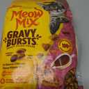 Meow Mix Gravy Bursts, Savory Chicken Flavor Mix, Gravy Filled Dry Cat Food, 3 lb. Bag (EXP 11/01/26)