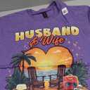Husband and Wife Retirement Partners Couples Matching T-Shirt L