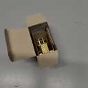 QCAA Solid Brass Sliding Door Pull Door Pocket Lockable, Polished Brass, Made in Taiwan, 1 Pack