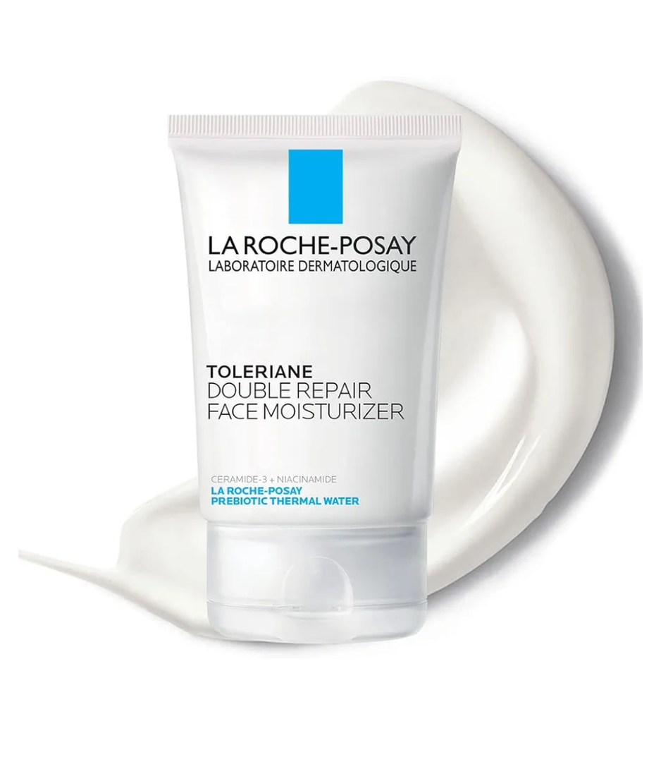 La Roche-Posay Toleriane Double Repair Face Moisturizer, Daily Moisturizer Face Cream with Ceramide & Niacinamide for All Skin Types, Immediate Comfort & Long Lasting Hydration, Fragrance Free